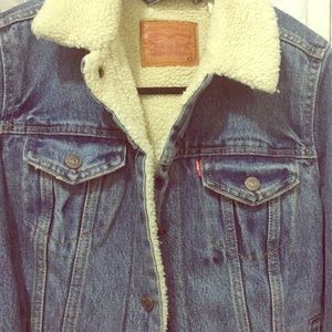 Levi’s vintage Sherpa jean jacket